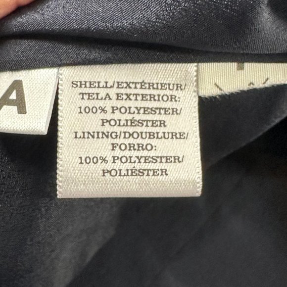 Ann Taylor Fit & Flare Dress Polka Dot V-Neck Sleeveless Size 4 Polyester Zipper - Picture 4 of 13